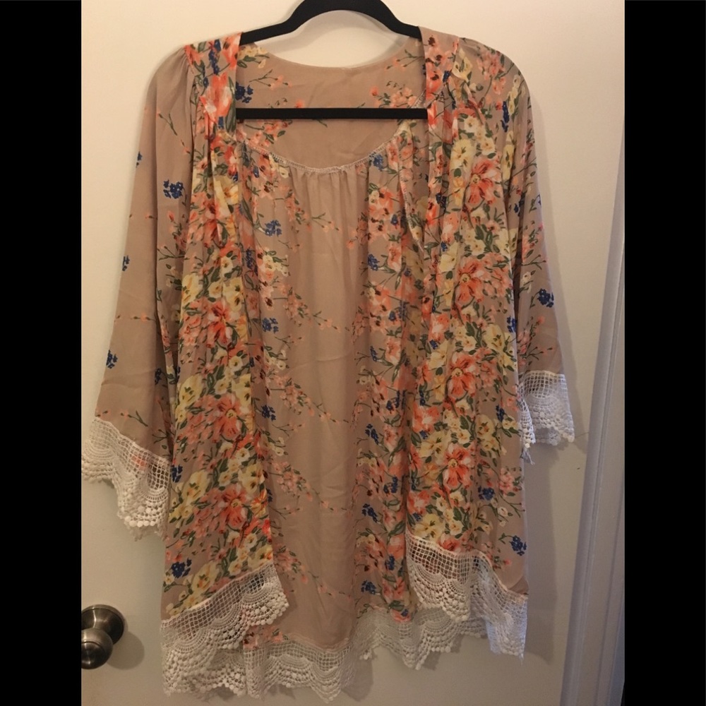 Floral Kimono
